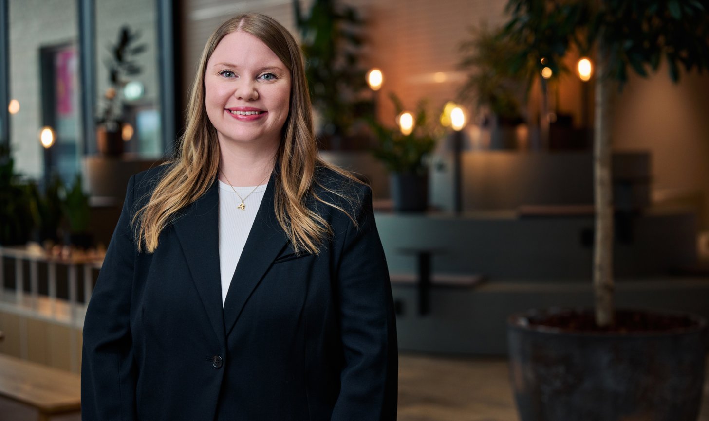 Caroline in Tietoevry office in Solna